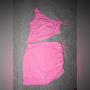 Superdown Vibrant Pink set